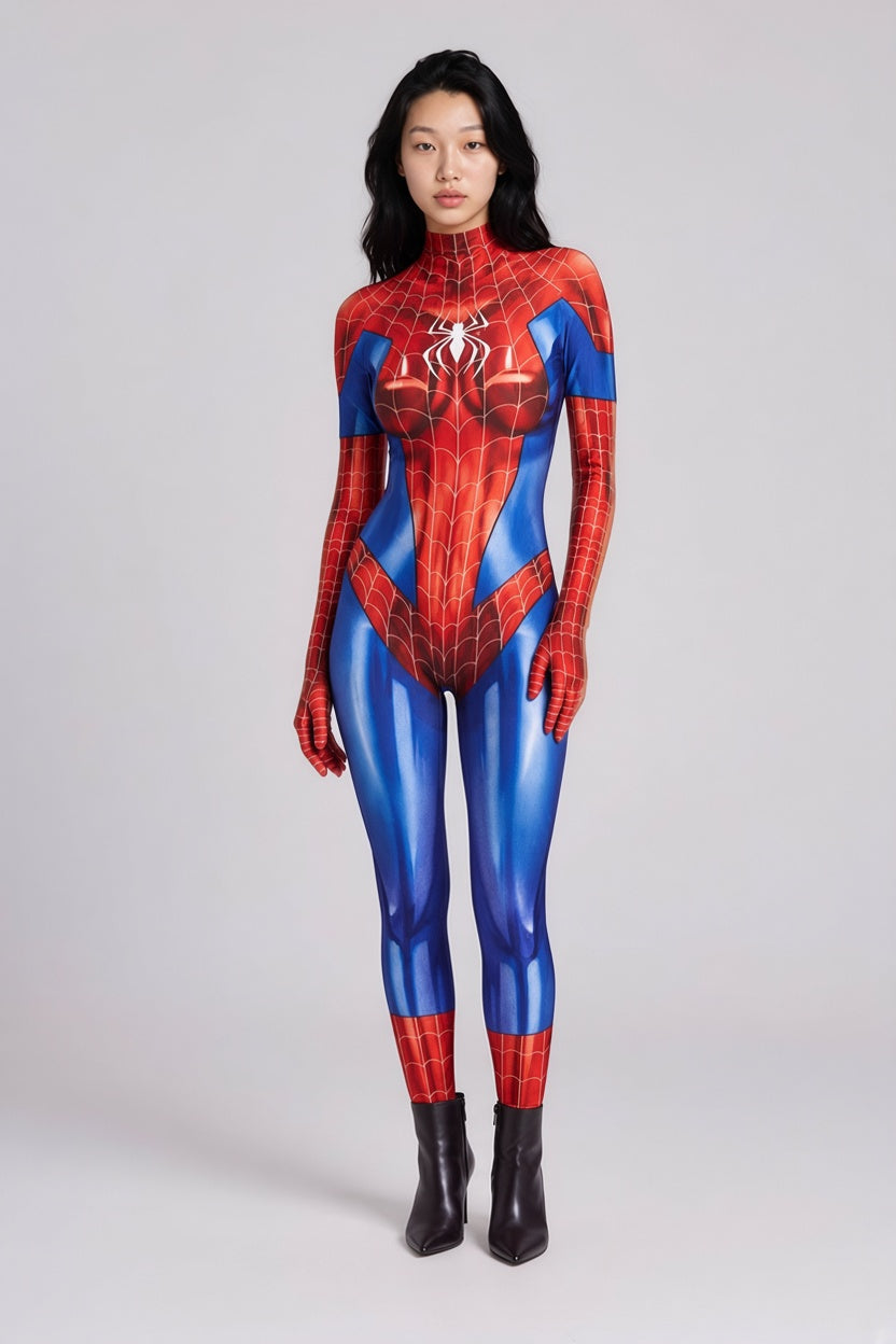 Red & Blue Bodysuit