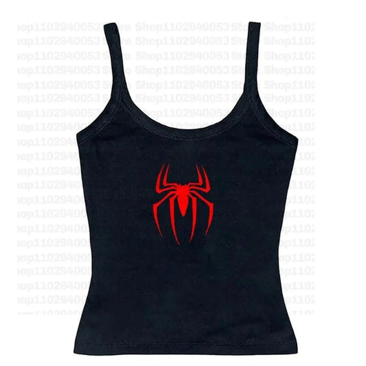 Spider Logo Tank Top — Women's Black Edition